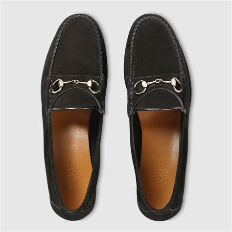 loafer gucci shoes women|Gucci suede loafer.